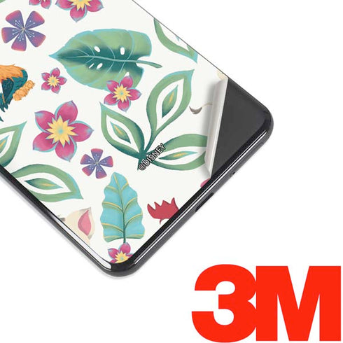 Disney Princess Moana Pua and Heihei Pattern Google Pixel 3 XL Skin
